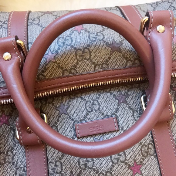 Auth GUCCI GG Limited Edition Stars Joy Boston Bag - Picture 5 of 8